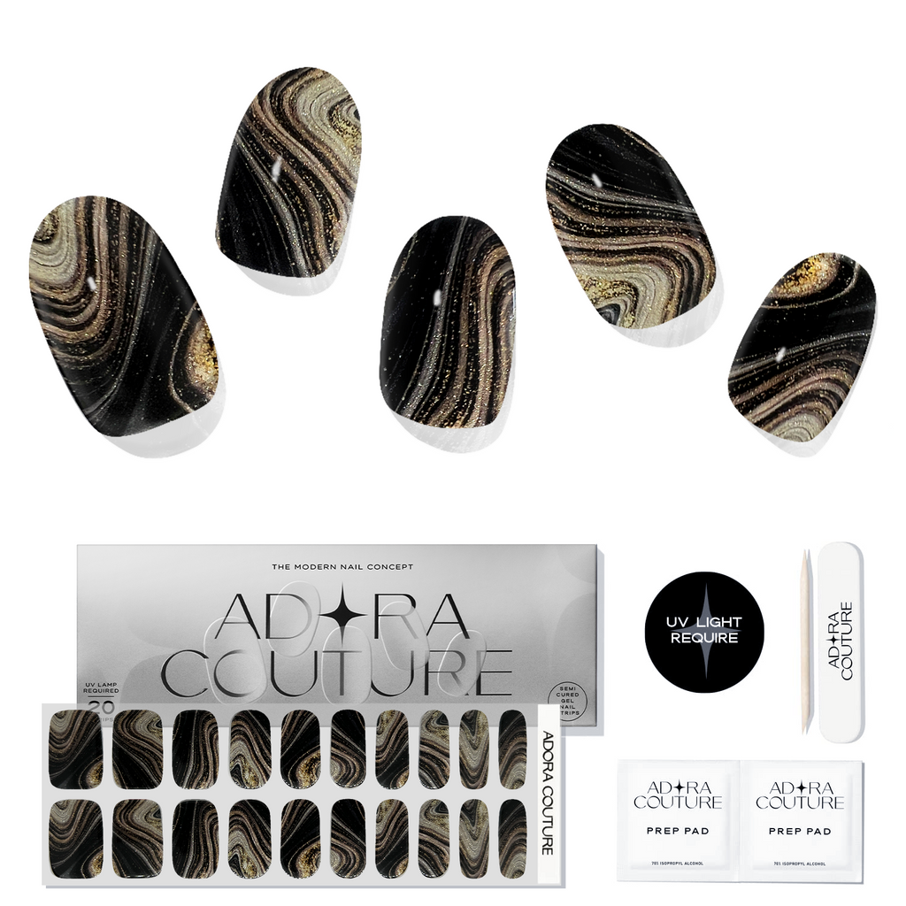 Milky Way Semi-Cured Gel Nail Set