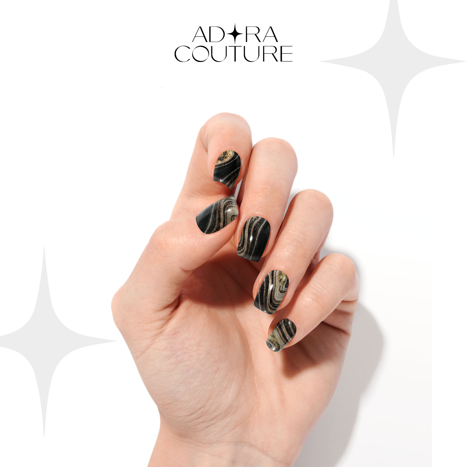 Milky Way Semi-Cured Gel Nail Set