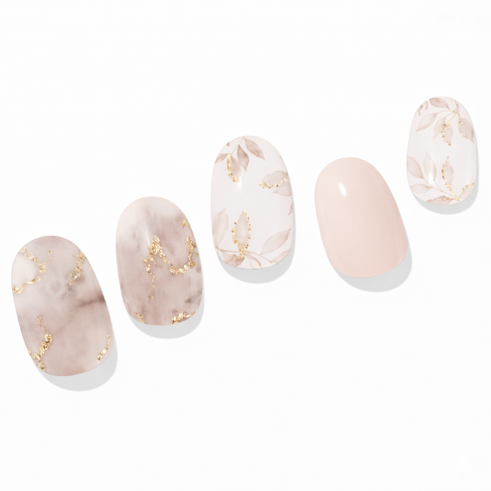 Mocha Meadow Semi-Cured Gel Nail Set
