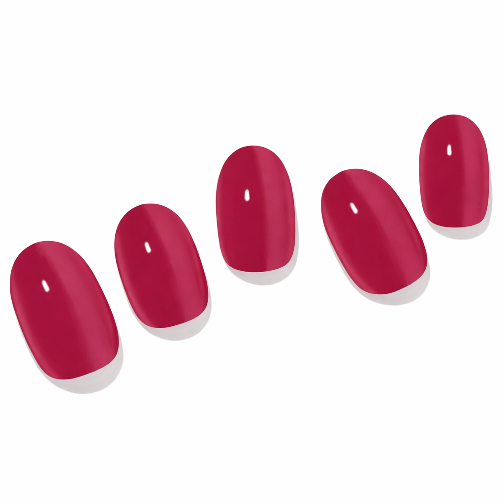 Red Cherry Semi-Cured Gel Nail Set