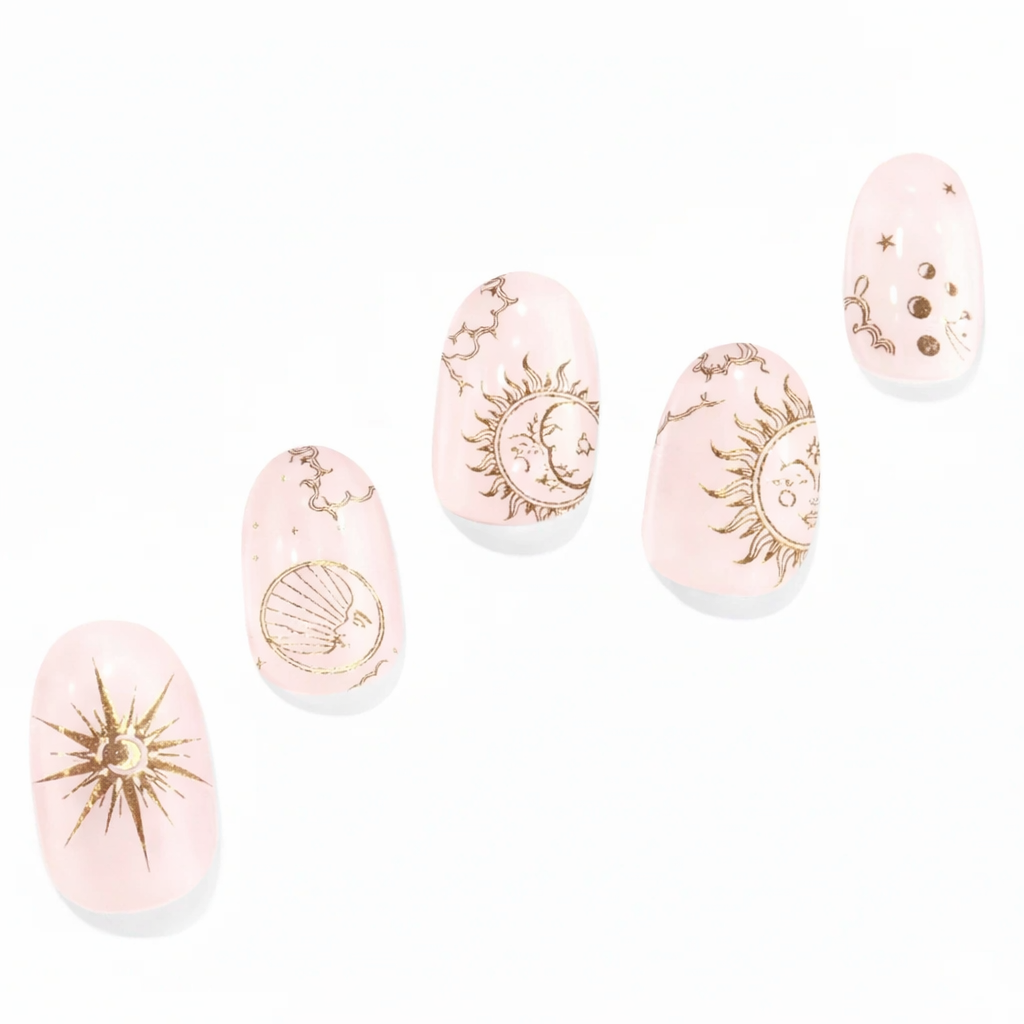 Solar Kiss Semi-Cured Gel Nail Set
