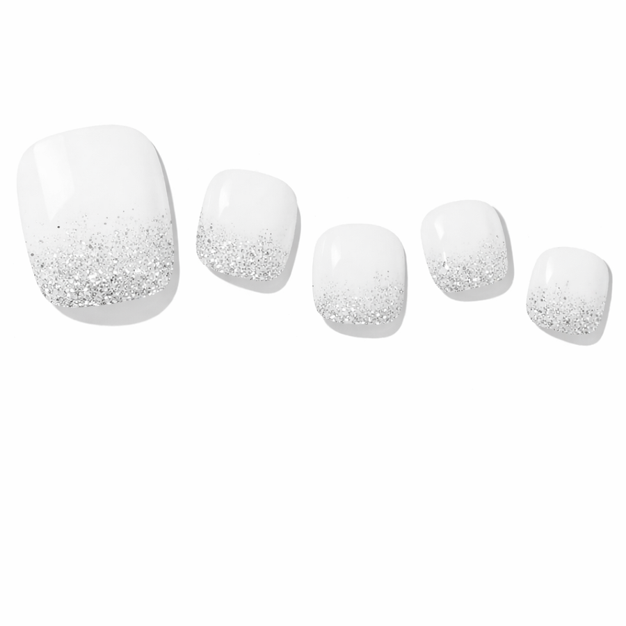 Icy Glam Pedicure Gel Nail Strips