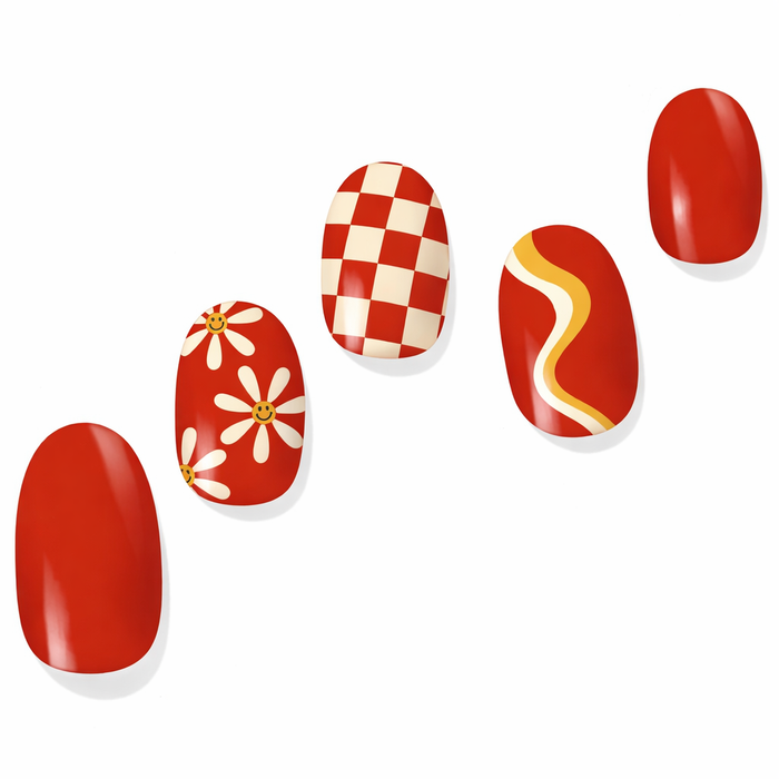 Retro Rust Semi-Cured Gel Nail Set