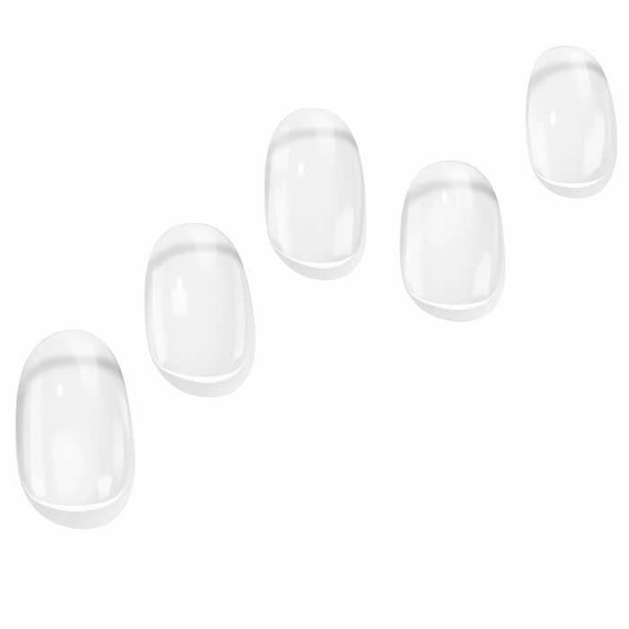 Strong Clear Semi-Cured Gel Nail Set