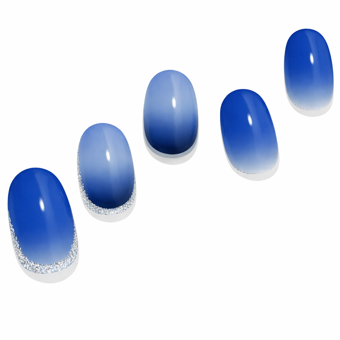 Navy Regal Semi-Cured Gel Nail Set