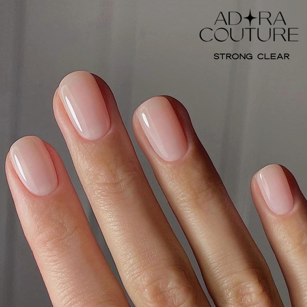 Strong Clear Semi-Cured Gel Nail Set