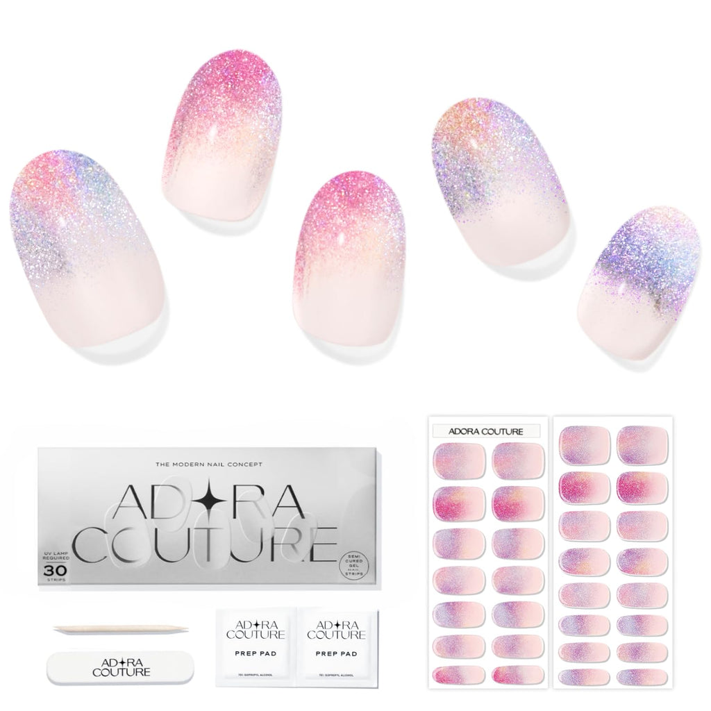 Confetti Daydream Semi-Cured Gel Nail Set