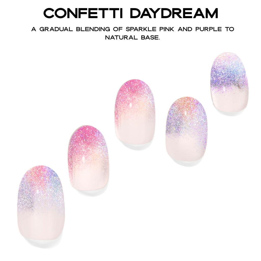 Confetti Daydream Semi-Cured Gel Nail Set