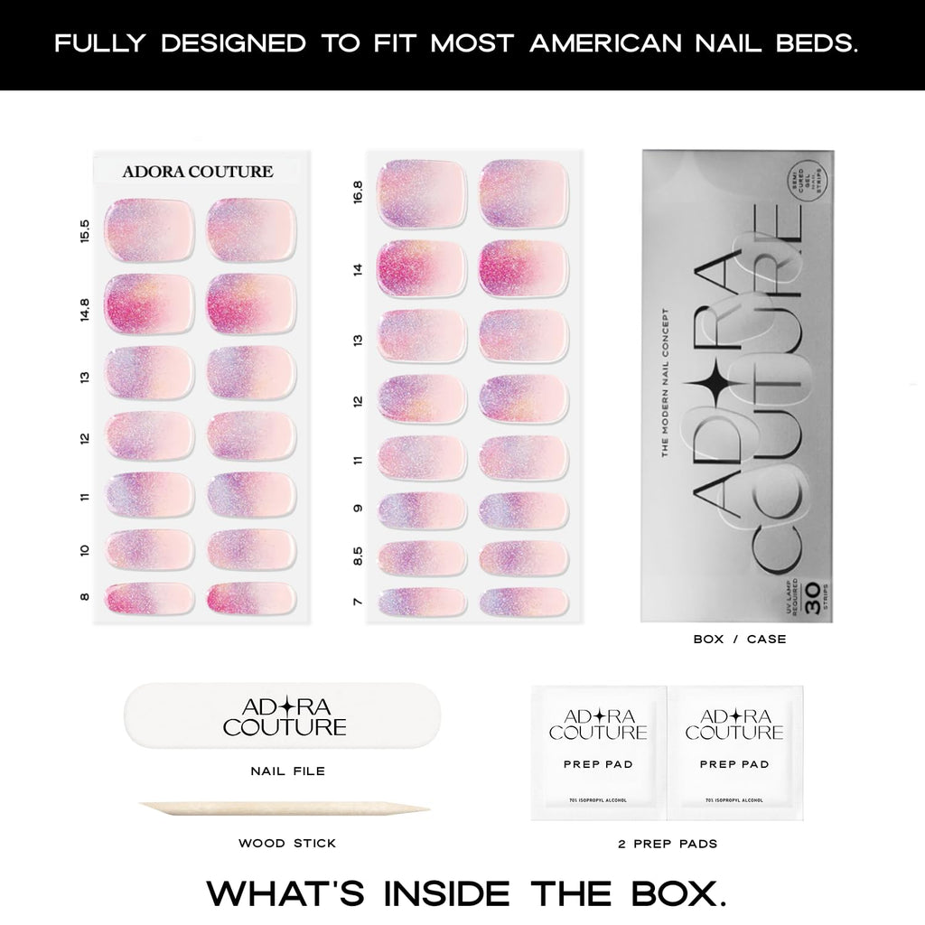 Confetti Daydream Semi-Cured Gel Nail Set