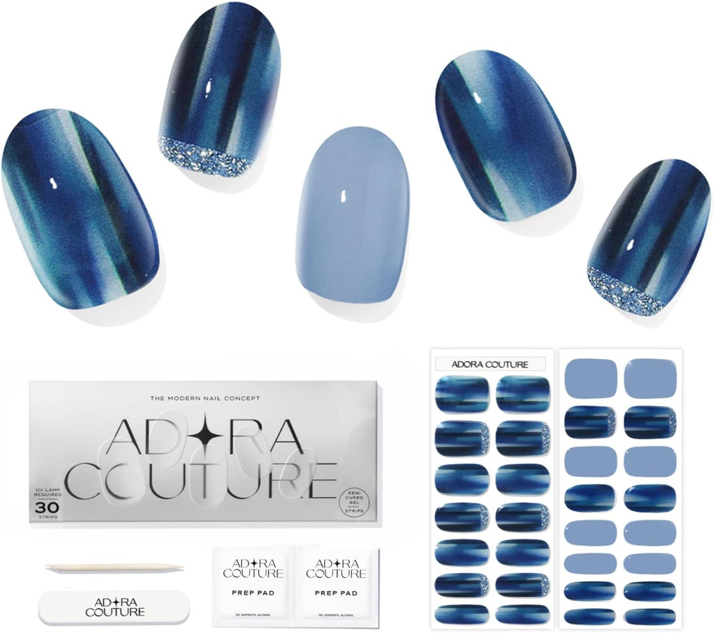 England Royal Semi-Cured Gel Nail Set