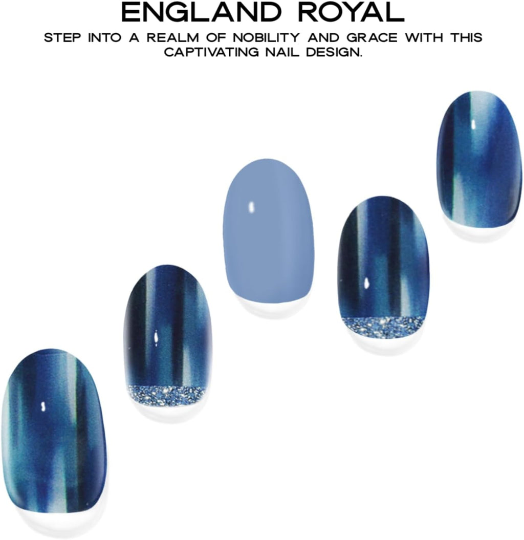 England Royal Semi-Cured Gel Nail Set