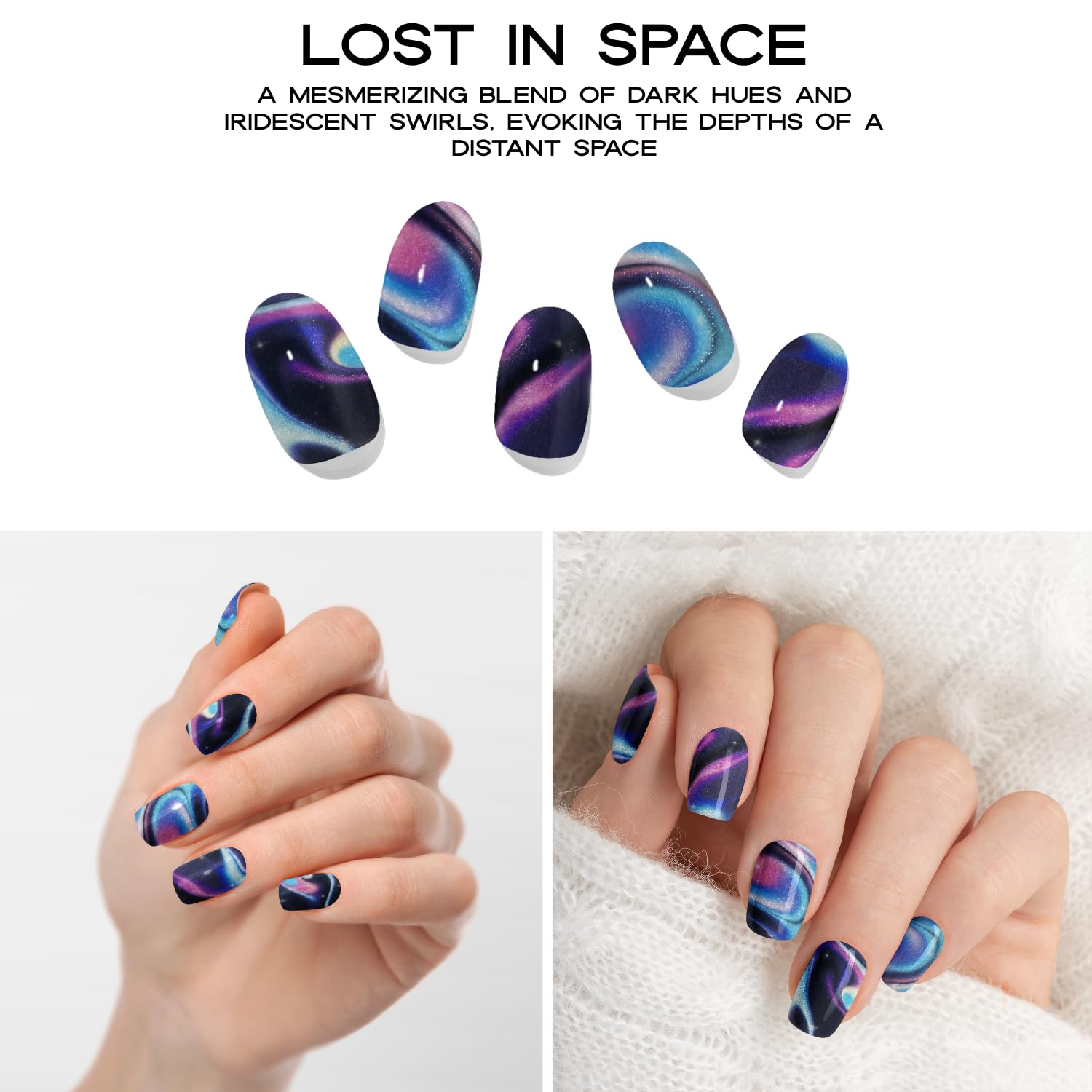 Lost in Space Semi-Cured Gel Nail Set