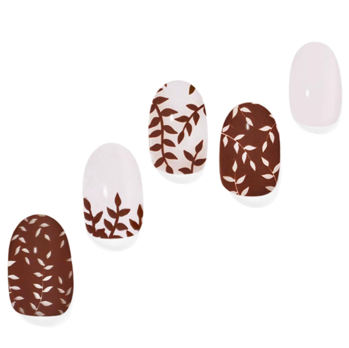 Mocha Mousse Semi-Cured Gel Nail Set