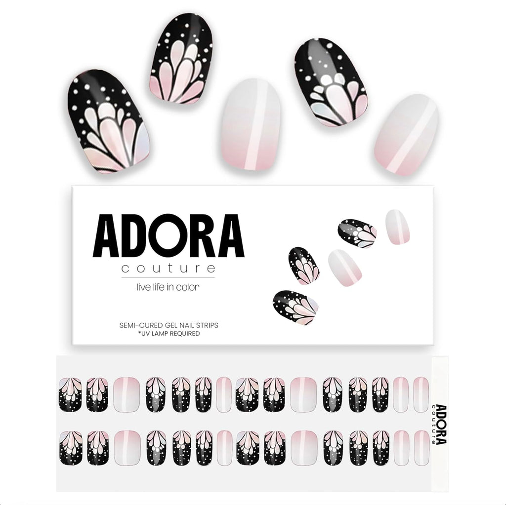 Night Moth Semi-Cured Gel Nail Set