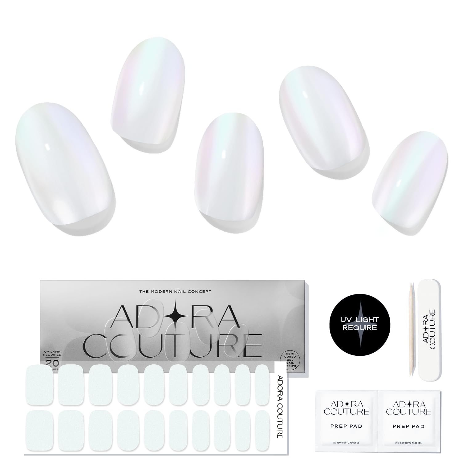 Sunlight Semi-Cured Gel Nail Set