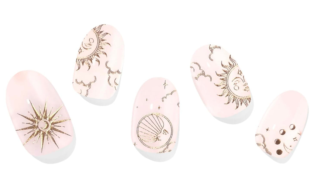 Solar Kiss Semi-Cured Gel Nail Set