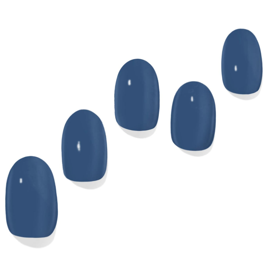 True Blue Semi-Cured Gel Nail Set
