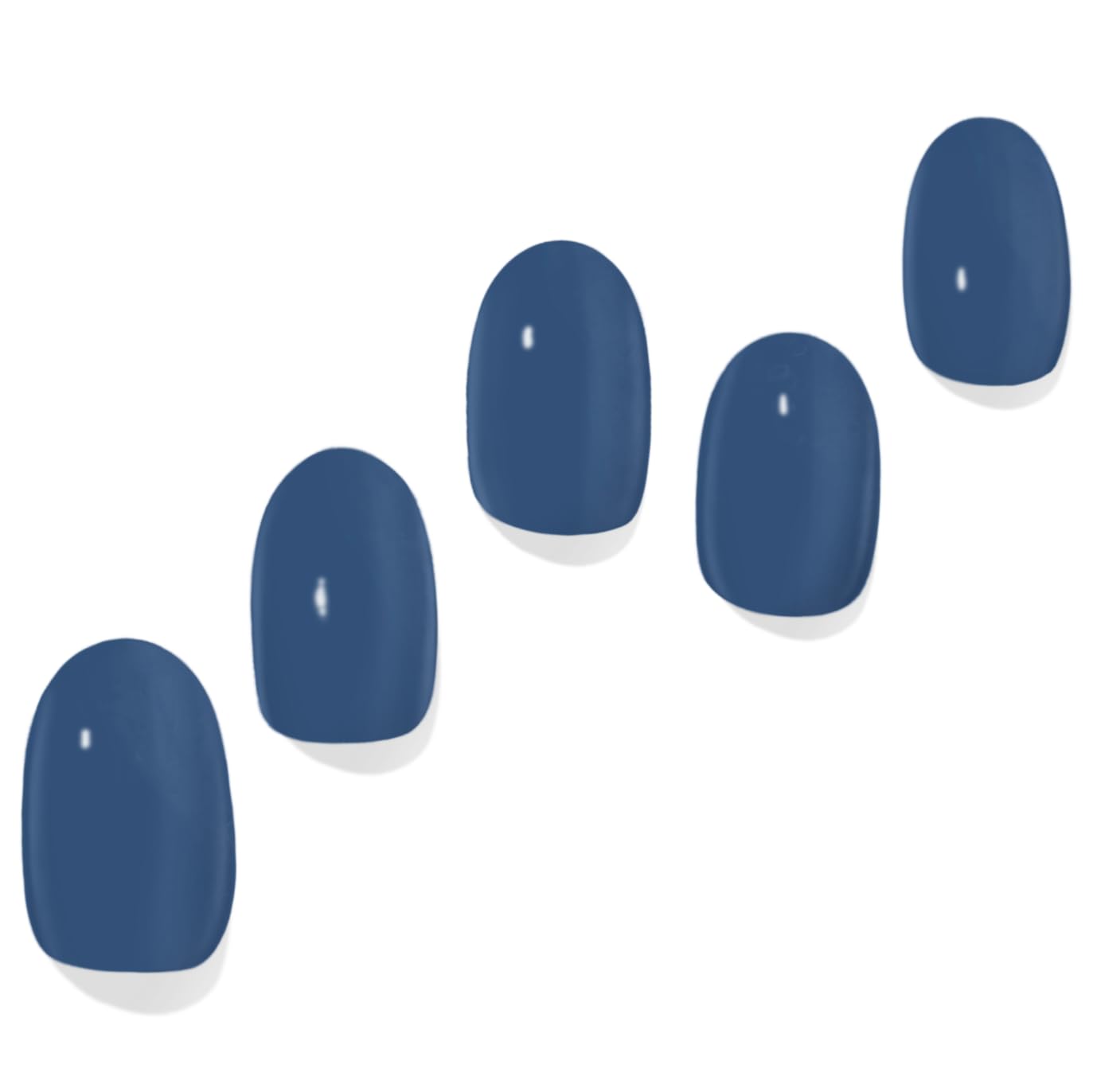 True Blue Semi-Cured Gel Nail Set